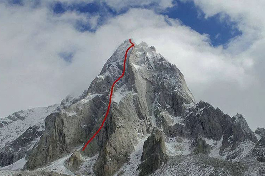 Mt. Hutsa 2016 Route